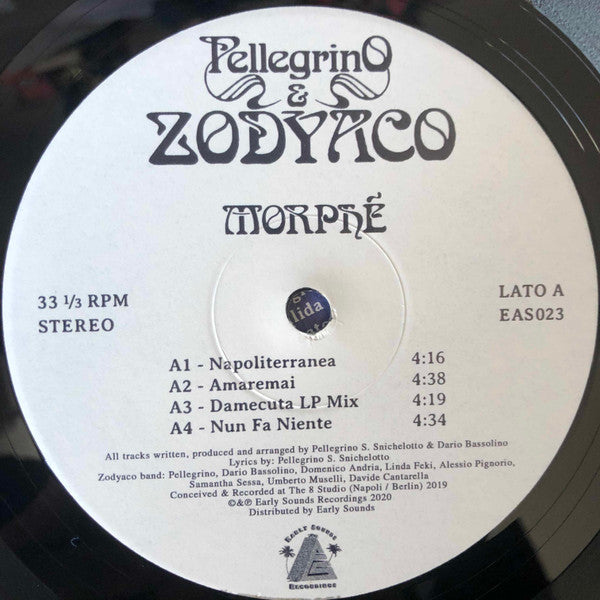 Pellegrino S. Snichelotto & Zodyaco - Morphé (LP, Album) (Mint (M))