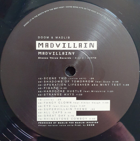 Madvillain - Madvillainy (2xLP, Album, RE) (Mint (M))