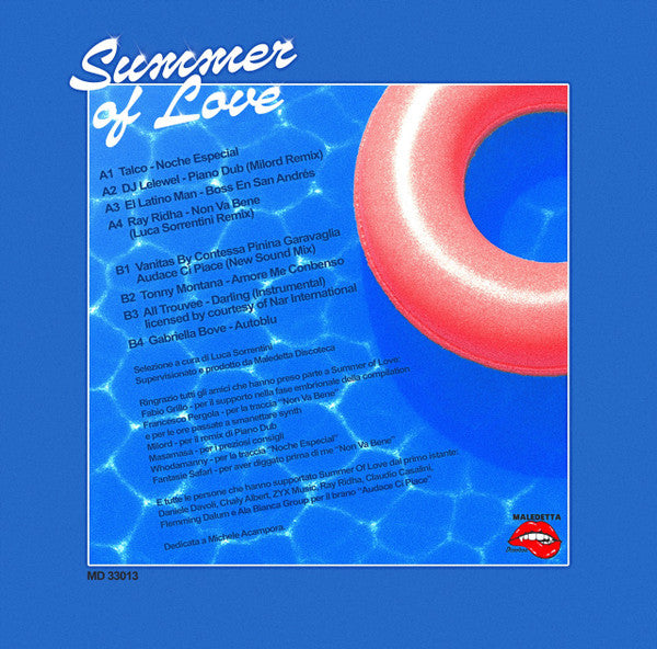 Various - Summer Of Love  (LP, Comp) (Mint (M))