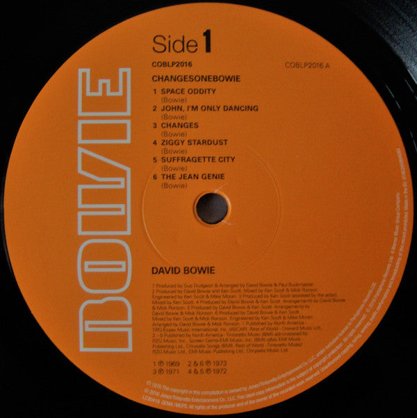 David Bowie - ChangesOneBowie (LP, Comp, RE, 180) (Mint (M))