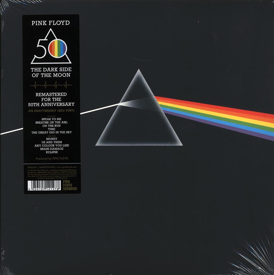 Pink Floyd – The Dark Side of the Moon (50th Anniversary 180g Remastered Vinyl LP)