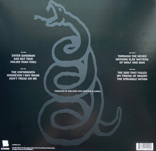 Metallica - Metallica (2LP Remastered Vinyl)